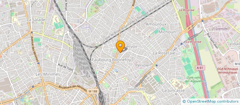 localisation de l'entreprise SCI LOGIS TOULOUSE  TOULOUSE