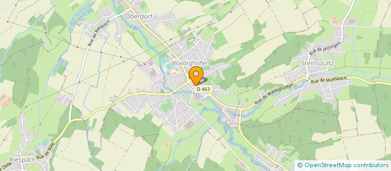 localisation de l'entreprise SCI LOGISBAIL  WALDIGHOFEN