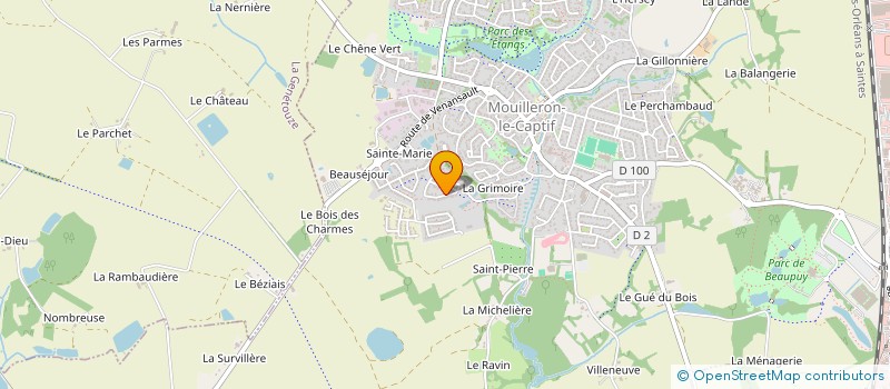 localisation de l'entreprise SCI LOGISPORT à SALLERTAINE