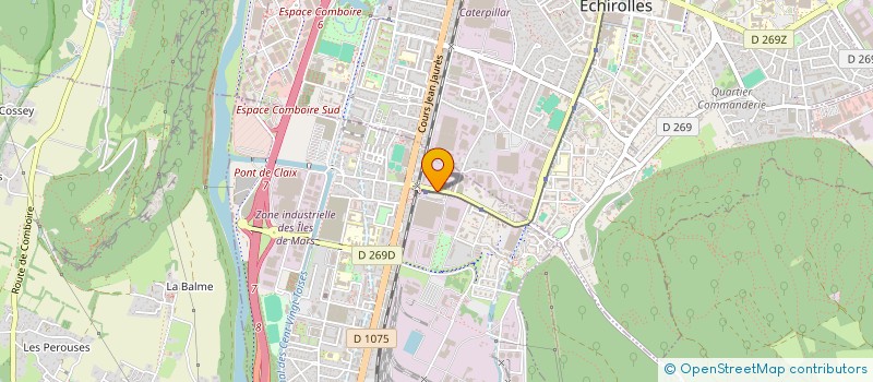 localisation de l'entreprise SCI LOGISTIC  LE PONT-DE-CLAIX