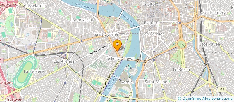 localisation de l'entreprise SCI LOGOFA  TOULOUSE