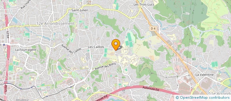 localisation de l'entreprise SCI LOGORTHO à MARSEILLE