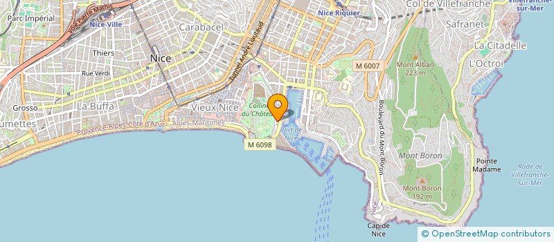 localisation de l'entreprise SCI LOGOZZO TANVEZ à NICE