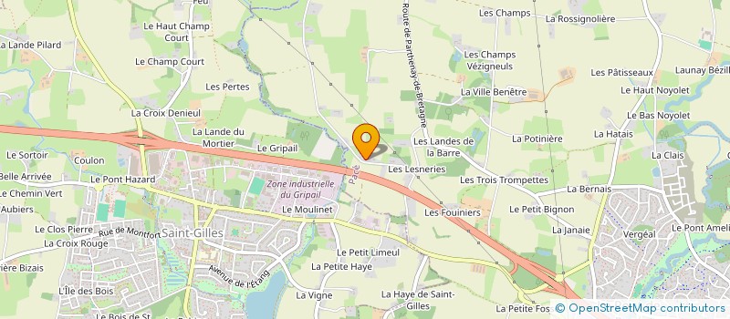 localisation de l'entreprise SCI LOGWEN  PACE