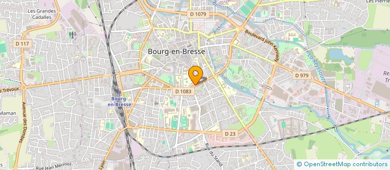 localisation de l'entreprise SCI LOHAN à BOURG-EN-BRESSE