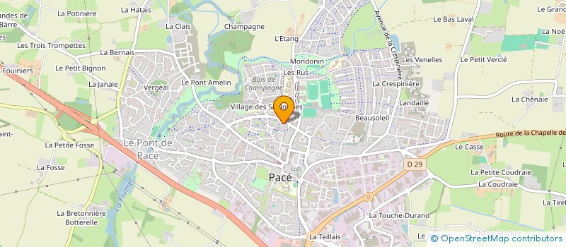 localisation de l'entreprise SCI LOHE à PACE