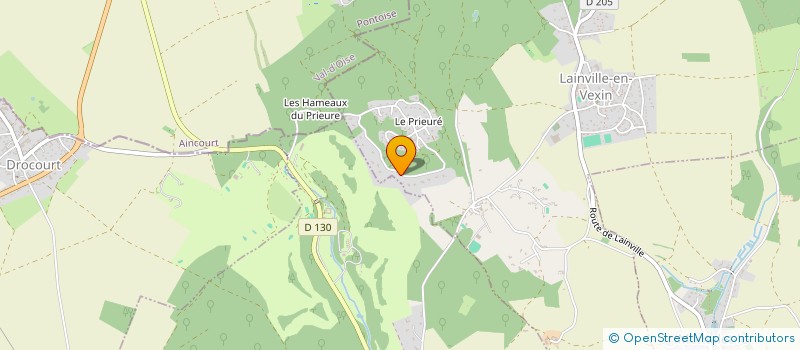 localisation de l'entreprise SCI LOHENGRIN  LAINVILLE-EN-VEXIN