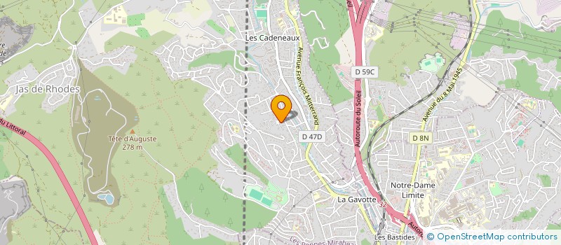 localisation de l'entreprise SCI LOIC à LES PENNES-MIRABEAU