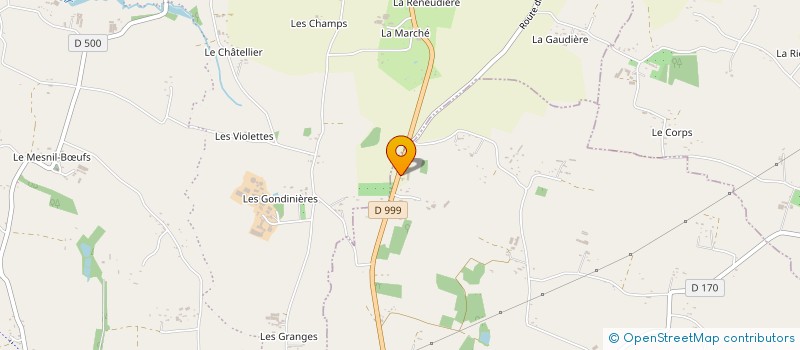 localisation de l'entreprise SCI LOIC LEROUX  GRANDPARIGNY