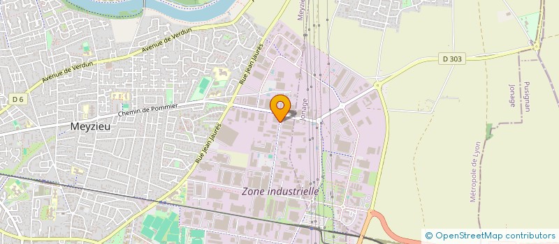 localisation de l'entreprise SCI LOIN LA BAS  MEYZIEU