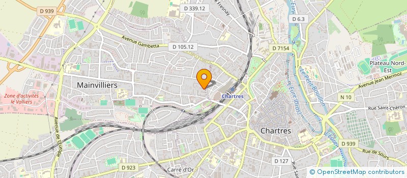 localisation de l'entreprise SCI LOIR OCEAN à MAINVILLIERS