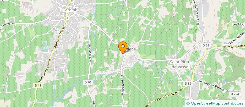 localisation de l'entreprise SCI LOIR SALATTI  MODENE