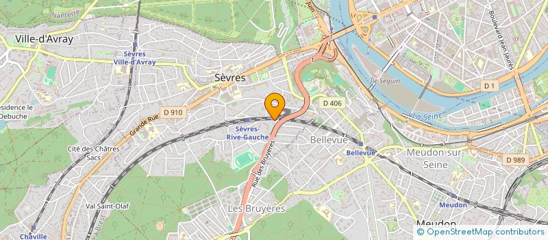 localisation de l'entreprise SCI LOIRADOUR à SEVRES