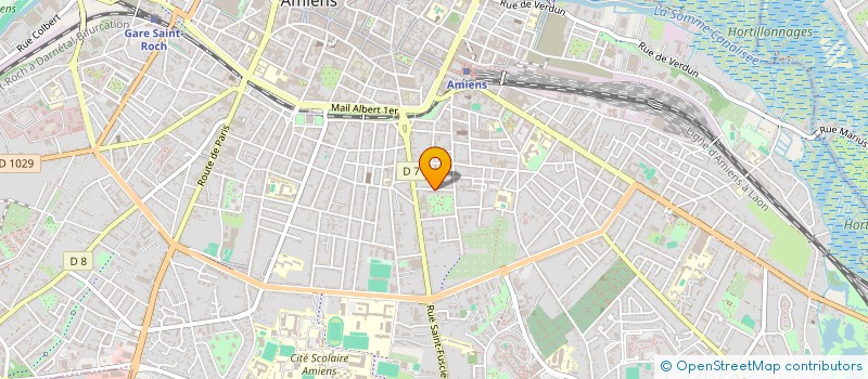 localisation de l'entreprise SCI LOIRE à AMIENS