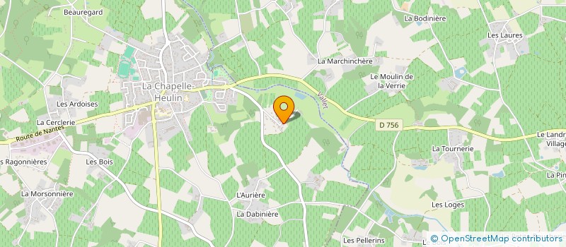 localisation de l'entreprise SCI LOIRE CANAL  BAYON-SUR-GIRONDE