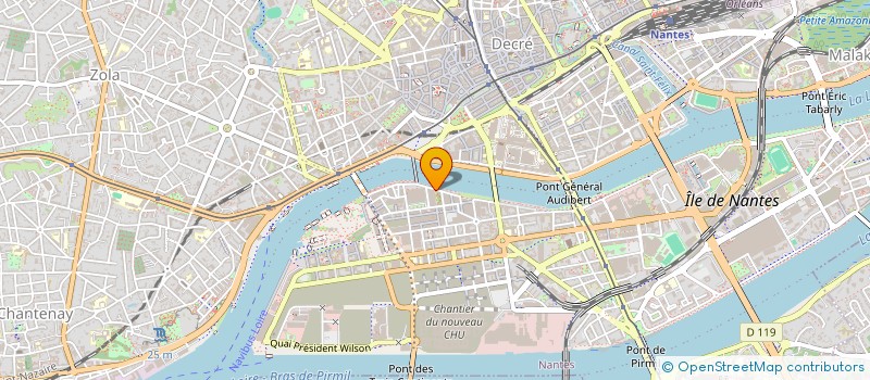 localisation de l'entreprise SCI LOIRE CENTRE à NANTES