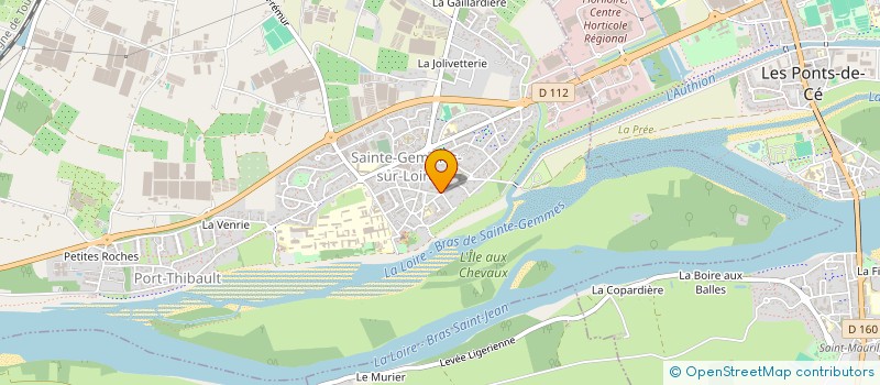 localisation de l'entreprise SCI LOIRE ET LOUET  MURS-ERIGNE