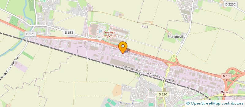 localisation de l'entreprise SCI LOIRE SAINT HERBLAIN  CARPIQUET