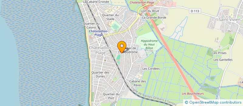 localisation de l'entreprise SCI LOIS  CHATELAILLON-PLAGE