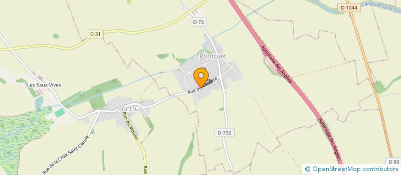 localisation de l'entreprise SCI LOISEAUX  PONTRUET