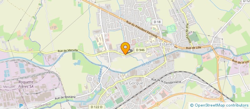 localisation de l'entreprise SCI LOISELLE  ESTAIRES