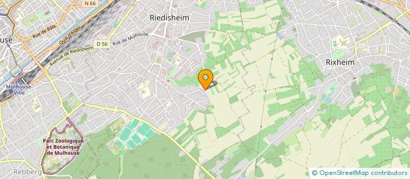 localisation de l'entreprise SCI LOISIR  RIEDISHEIM