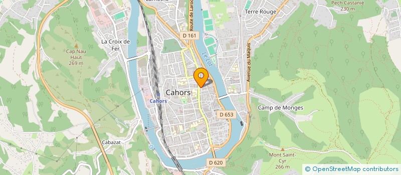 localisation de l'entreprise SCI LOISIRS DETENTE TOURISME  CAHORS