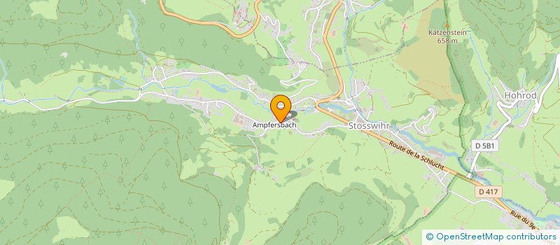 localisation de l'entreprise SCI LOISIRS ET PASSIONS  STOSSWIHR