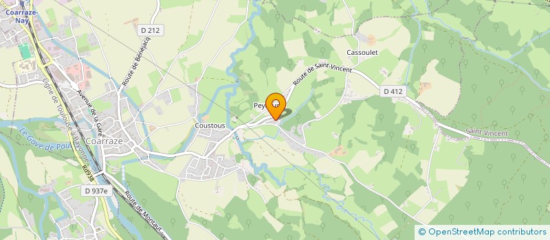 localisation de l'entreprise SCI LOISIRS HAUT D'ESPOEY  LAGOS