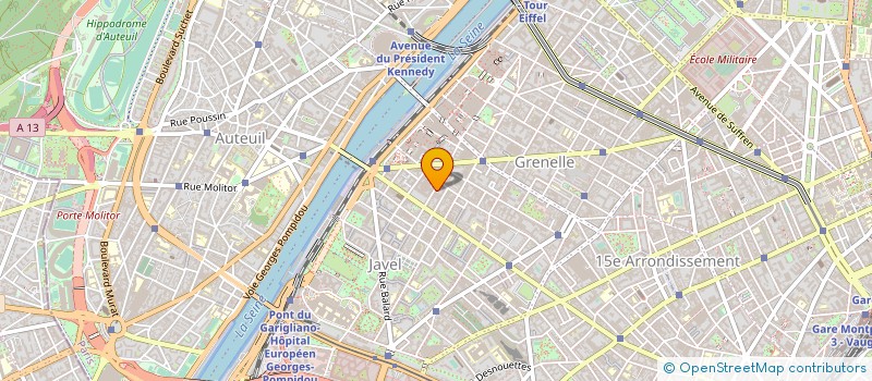 localisation de l'entreprise SCI LOIZILLON  PARIS