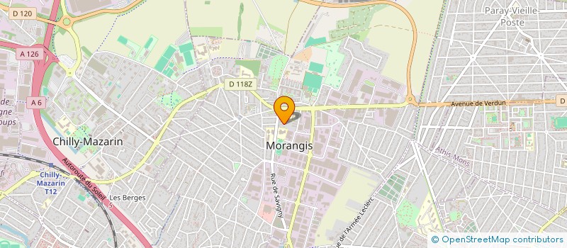 localisation de l'entreprise SCI LOIZY PATRON à MORANGIS