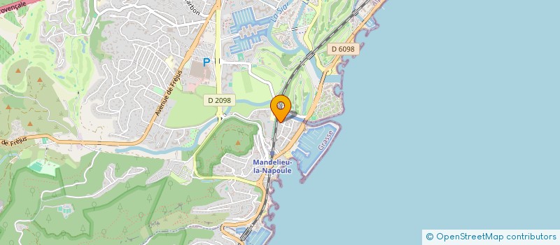 localisation de l'entreprise SCI LOJ IMMO  MANDELIEU-LA-NAPOULE