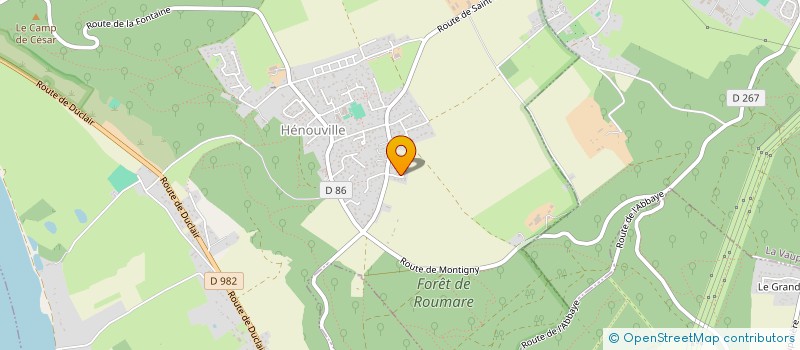 localisation de l'entreprise SCI LOJA  HENOUVILLE