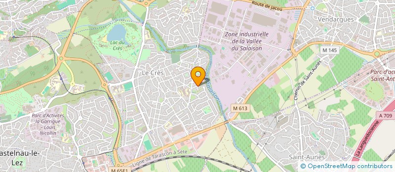 localisation de l'entreprise SCI LOJAMA à LE CRES