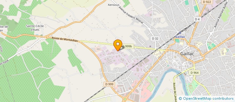 localisation de l'entreprise SCI LOJB à GAILLAC