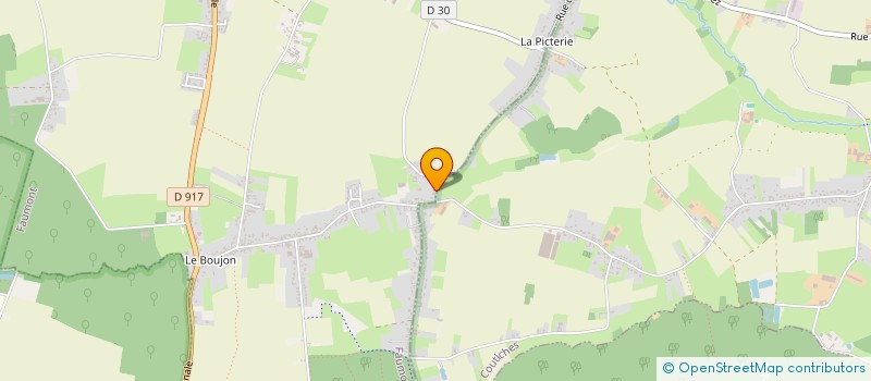 localisation de l'entreprise SCI LOJE  FAUMONT