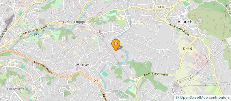 localisation de l'entreprise SCI LOJELO  ALLAUCH