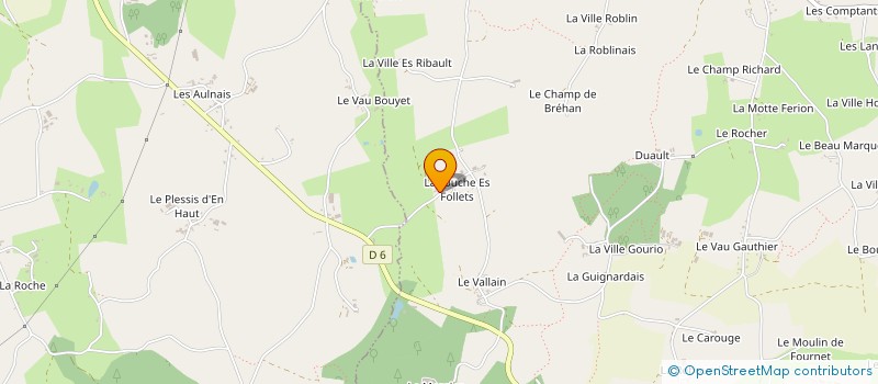 localisation de l'entreprise SCI LOJOAL  TREBRY