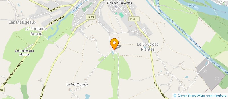 localisation de l'entreprise SCI LOJUCAM  GIEN