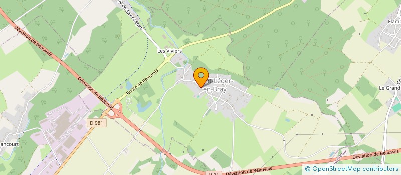 localisation de l'entreprise SCI LOKADI  SAINT-LEGER-EN-BRAY