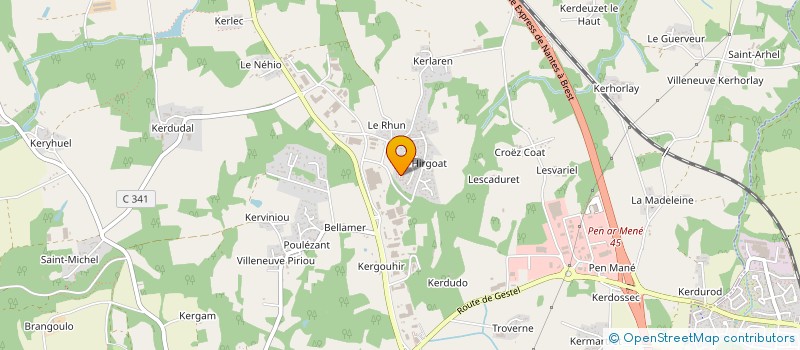 localisation de l'entreprise SCI LOKAH  GUIDEL