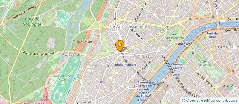 localisation de l'entreprise SCI LOKENTAZ  PARIS