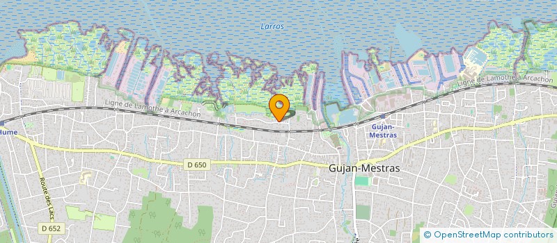 localisation de l'entreprise SCI LOKICHA  GUJAN-MESTRAS