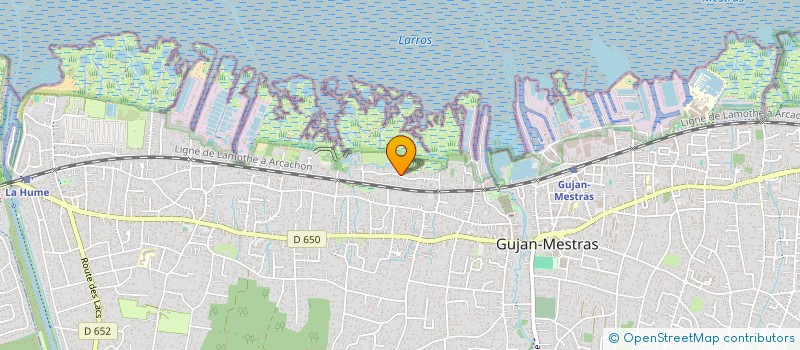 localisation de l'entreprise SCI LOKIM  GUJAN-MESTRAS