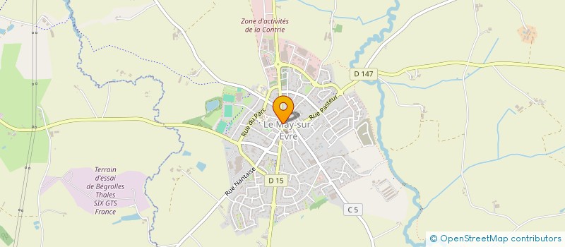 localisation de l'entreprise SCI LOKIMO  LE MAY-SUR-EVRE