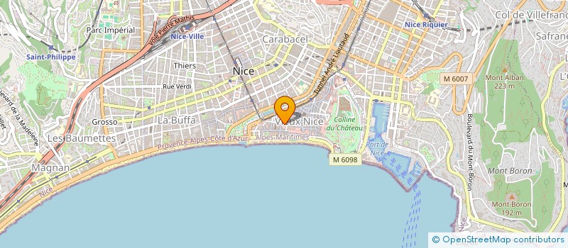 localisation de l'entreprise SCI LOL à NICE