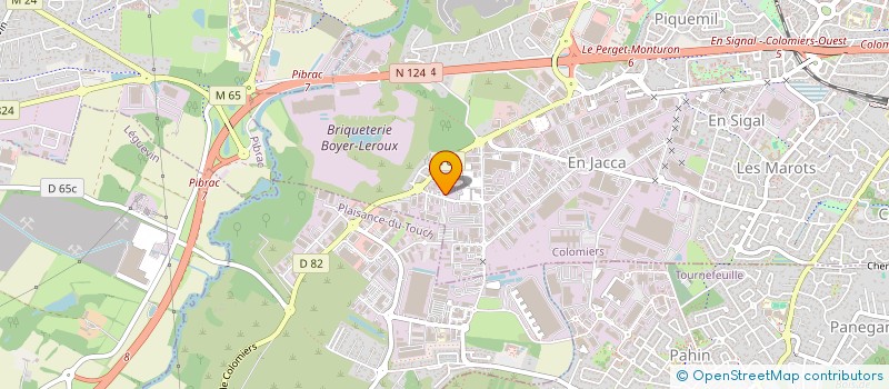 localisation de l'entreprise SCI LOLA 31 à COLOMIERS