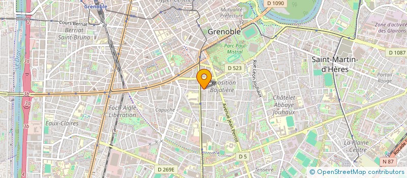 localisation de l'entreprise SCI LOLA à GRENOBLE