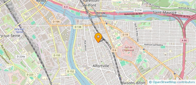 localisation de l'entreprise SCI LOLA à ALFORTVILLE