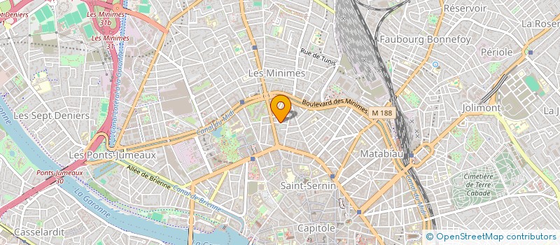 localisation de l'entreprise SCI LOLA à TOULOUSE